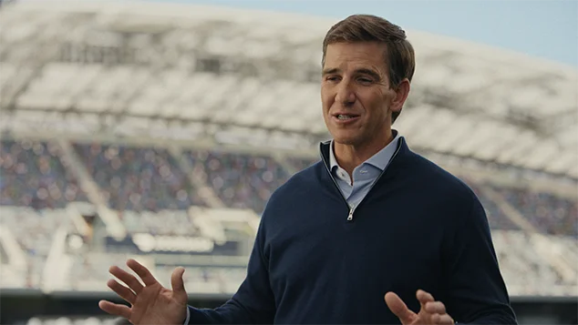 CG arm extension of Brooks holding a cat.